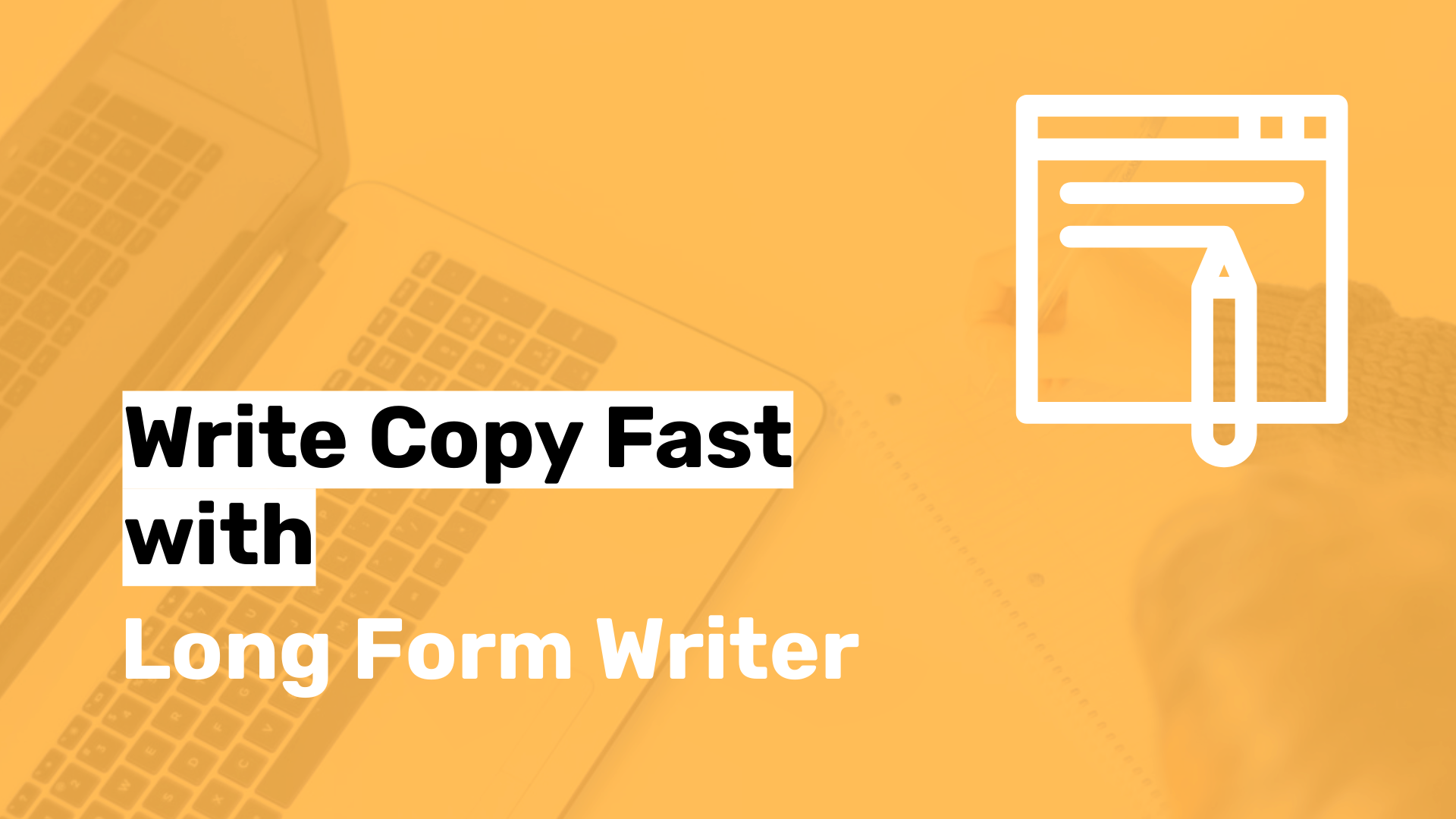 write copy fast