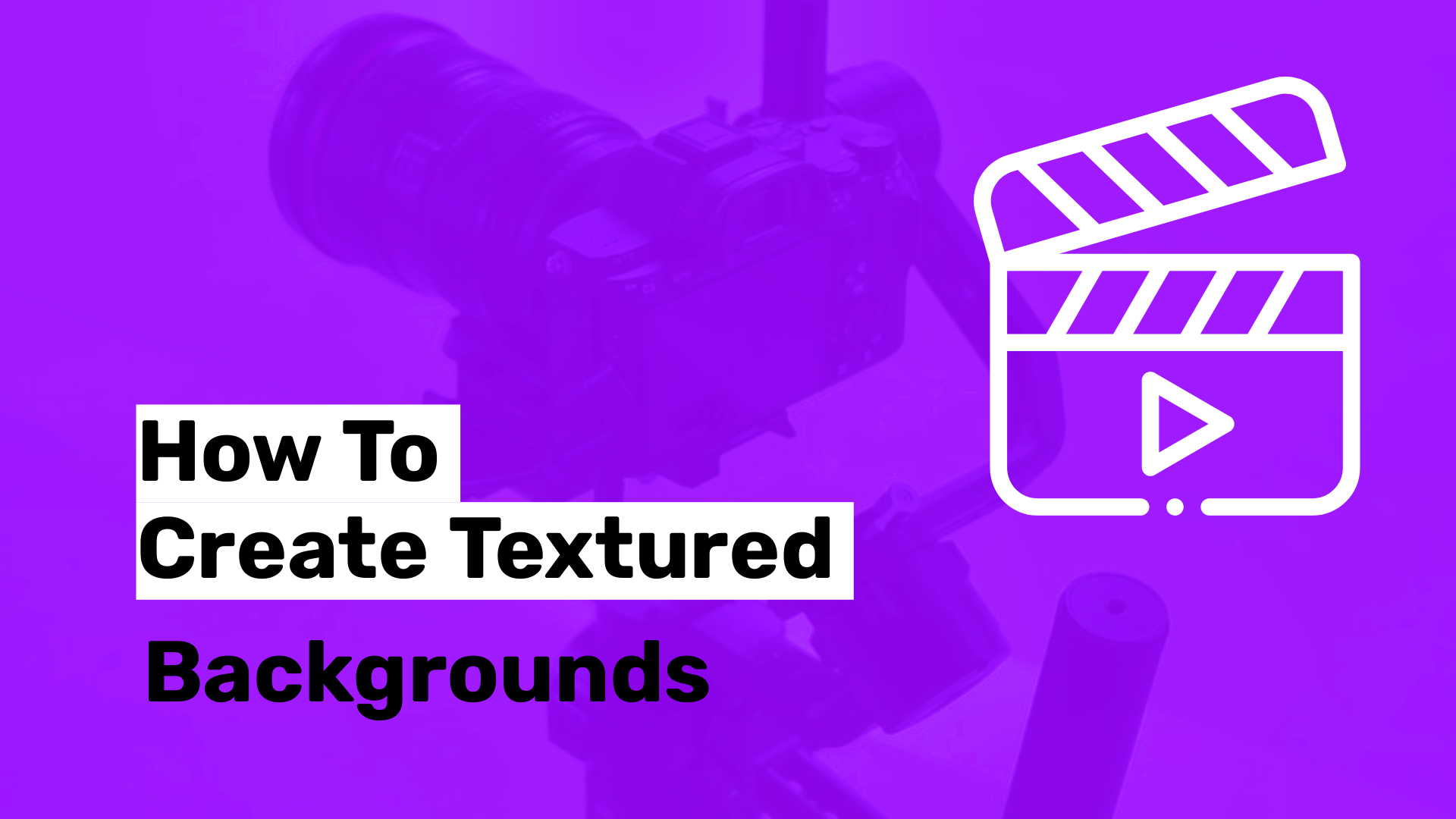 How to create textured backgrounds
